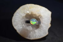 Pierścionek Opal Etiopski Wello r.10 Srebro 925 - 13