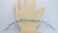 Bransoleta Larimar Naturalny Srebro 925 - 6