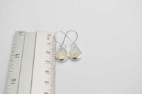 Kolczyki Kamień Księżycowy Wiszące Srebro 925 - 8