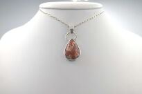 Wisiorek Zawieszka Opal Meksyk Cantera Srebro 925 Piękny Okaz - 2