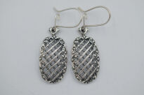 Kolczyki Ażurowe Srebro 925 - 2