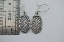 Kolczyki Ażurowe Srebro 925 - 5