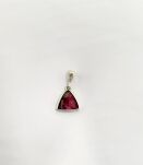 Zawieszka Turmalin Arbuzowy Srebro 925 - 12