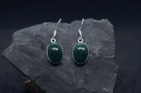 Kolczyki Wiszące Awenturyn  Srebro 925 - 14