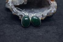 Kolczyki Wiszące Awenturyn  Srebro 925 - 7