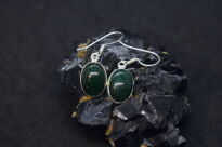 Kolczyki Wiszące Awenturyn  Srebro 925 - 8