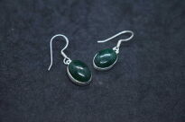 Kolczyki Wiszące Awenturyn  Srebro 925 - 4