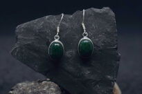 Kolczyki Wiszące Awenturyn  Srebro 925 - 10