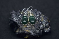 Kolczyki Wiszące Awenturyn  Srebro 925 - 3