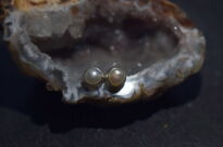 Kolczyki Małe Kolczyki Perła Perełka Sztyft Srebro 925 - 10