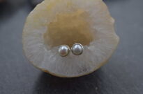 Kolczyki Małe Kolczyki Perła Perełka Sztyft Srebro 925 - 5