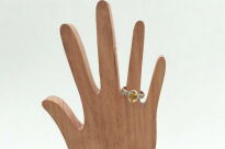 Srebrny pierścionek z cytrynem – rozmiar 13 Srebro 925 - 2