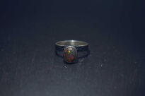 Pierścień Ciemny Opal z Etiopii r.16 Srebro 925 - 13