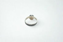 Pierścień Ciemny Opal z Etiopii r.16 Srebro 925 - 15