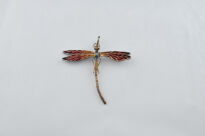 Zawieszka Ważka Czerwona Srebro 925 - 5