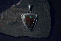 Wisiorek Opal Australia Boulder Srebro 925 - 4