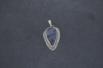 Wisior Srebrny zPietersytem – Ręcznie Robiony Srebro 925 - 5