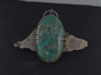 Zawieszka Wisior Chryzokola Srebro 925 - 7