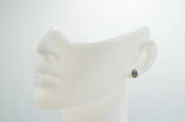 Kolczyki Labradoryt Sztyft Srebro 925 - 10