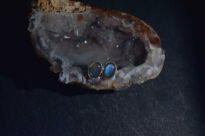 Kolczyki Labradoryt Sztyft Srebro 925 - 5