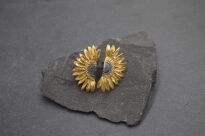 Kolczyki Słonecznik Kwiaty Słonecznika Kolczyki Sztyft Srebro 925 - 5