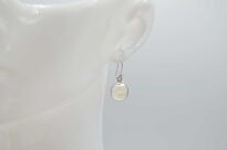 Kolczyki z Kamieniem Księżycowym Wiszące Srebro 925 - 7