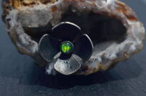 Pierścień Kwiat Opal r.16 Srebro 925 - 6