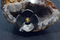 Pierścień Kwiat Opal r.16 Srebro 925 - 7