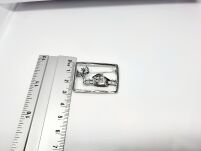 Broszka Domek na Wsi Srebro 925 - 4