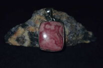 Zawieszka Rodochrozyt Srebro 925 - 6