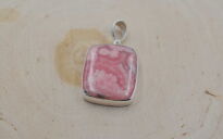 Zawieszka Rodochrozyt Srebro 925 - 2