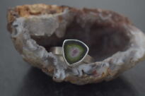 Pierścionek Turmalin Arbuzowy r.15 Srebro 925 - 8