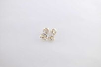 Kolczyki Kamień Księżycowy Sztyft, Srebro 925 - 13