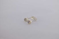 Kolczyki Kamień Księżycowy Sztyft, Srebro 925 - 3