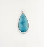 Wisiorek Zawieszka Larimar Srebro 925 - 2