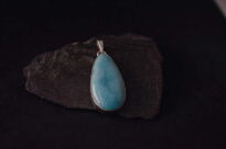 Wisiorek Zawieszka Larimar Srebro 925 - 4