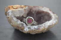 Pierścionek Turmalin Arbuzowy r.16 Srebro 925 - 8