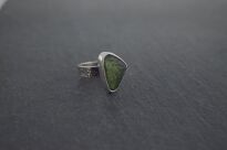Pierścionek Mołdawit Wełtawit r.16 Srebro 925 Rękodzieło - 6