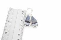 Kolczyki z Agatem dendrytowym Srebro 925 Agat Drzewiasty rękodzieło - 14