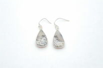 Kolczyki z Agatem dendrytowym Srebro 925 Agat Drzewiasty - 7