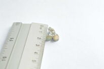 Srebrne kolczyki z naturalnym opalem etiopskim owalne srebro 925 - 15